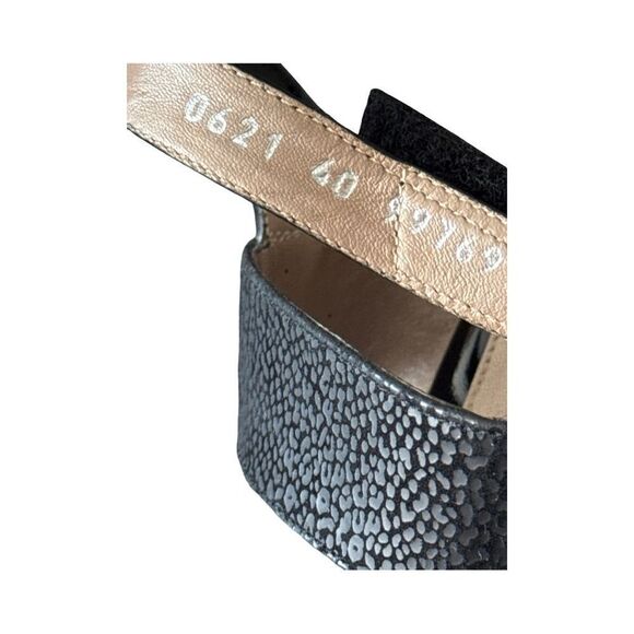 BeautiFeel Black Leo Matt Print Suede. - Picture 5 of 10